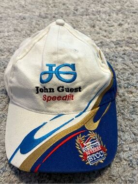 John Guest Speedfit White and Blue Logo Cap